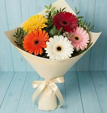Букет цветов из:  Герберы в Александровске