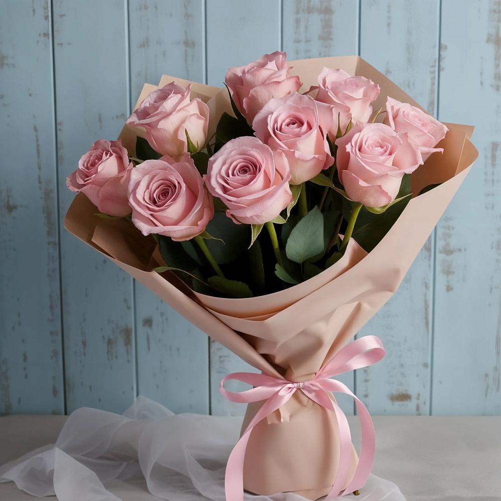 Букет цветов из: Розы в Александровске