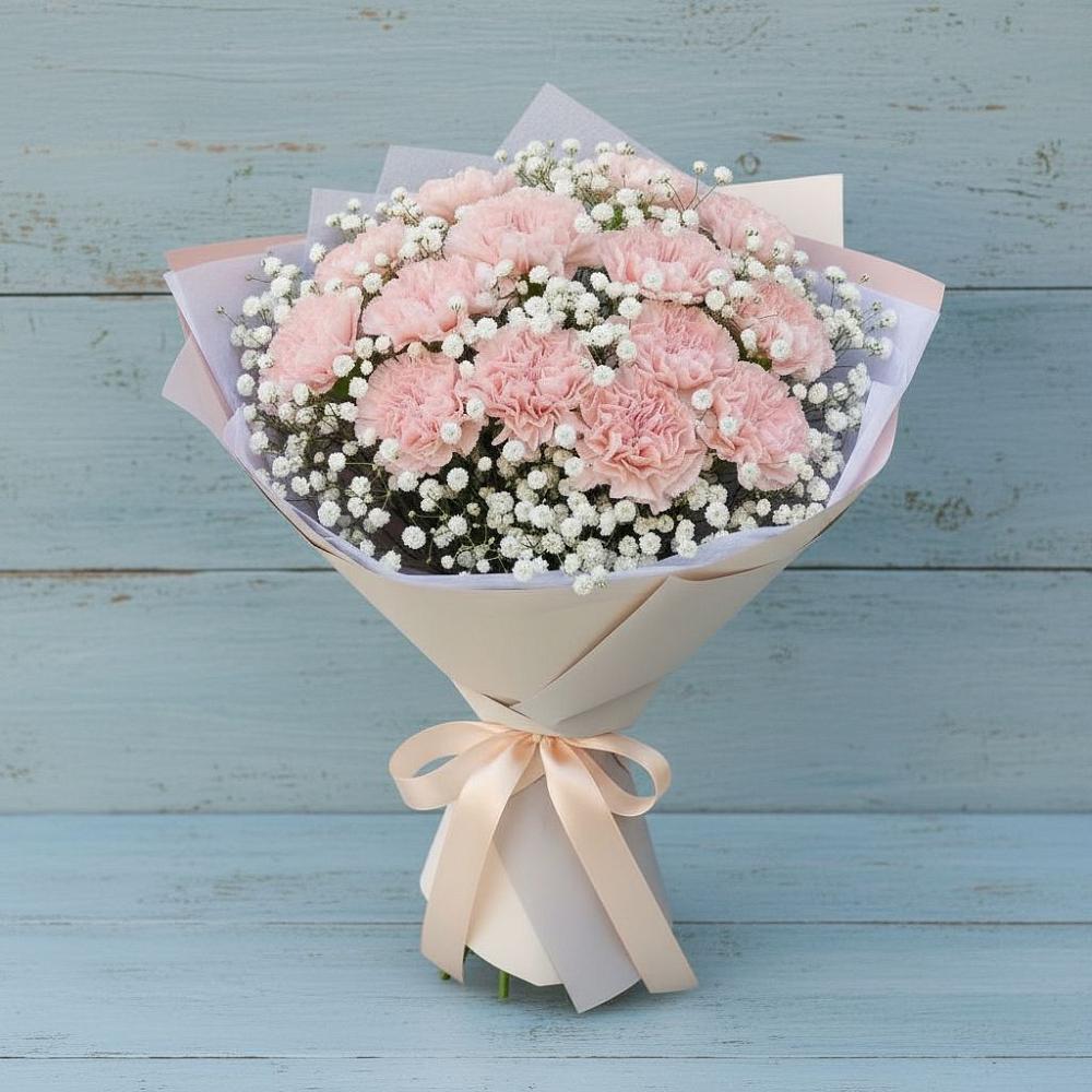 Букет цветов из: Гвоздики в Александровске