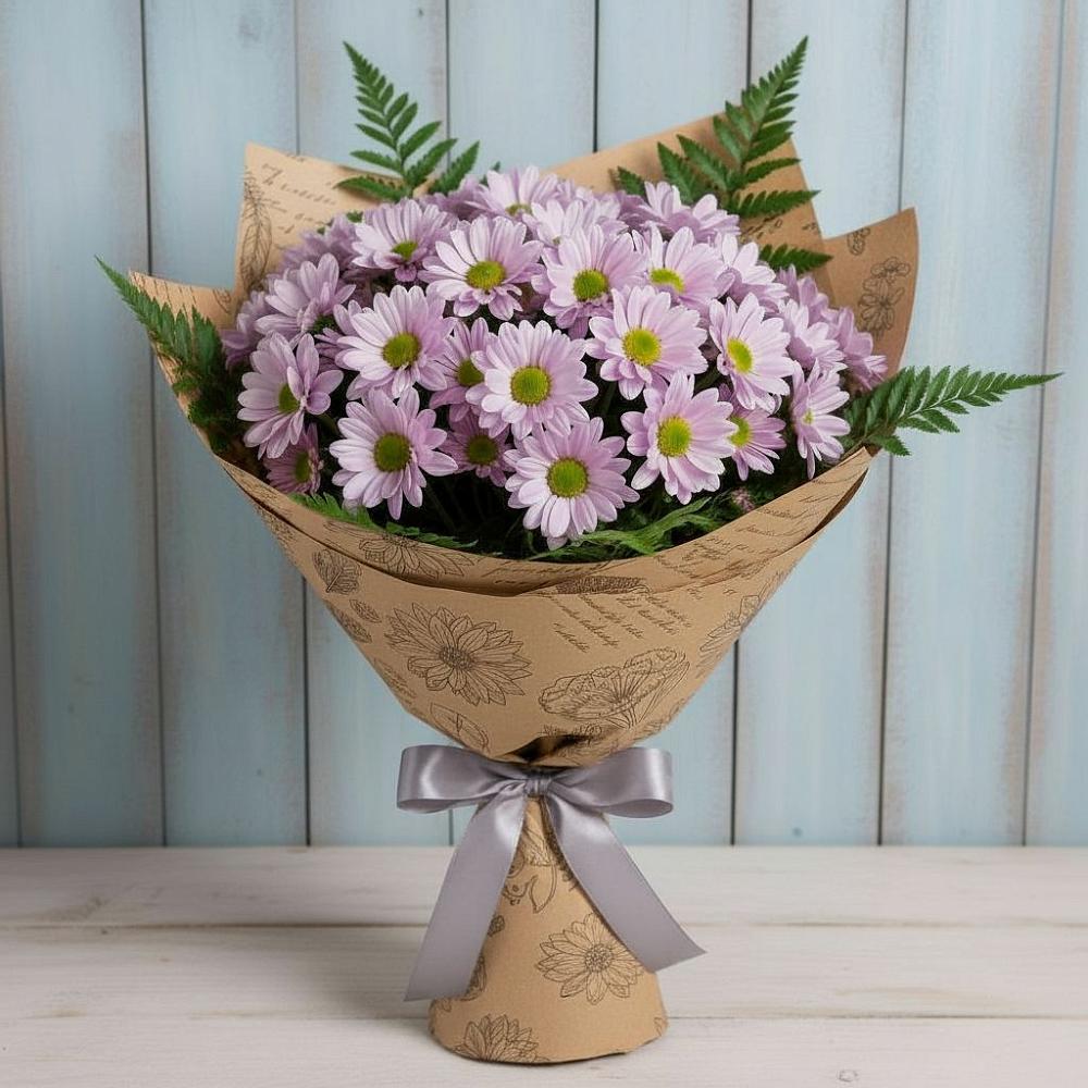 Букет цветов из: Хризантемы в Александровске