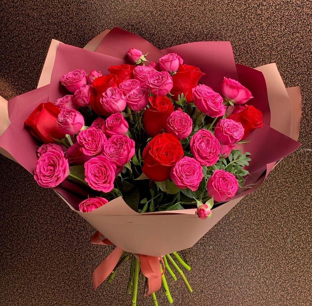 Букет В объятьях нежности в Александровске