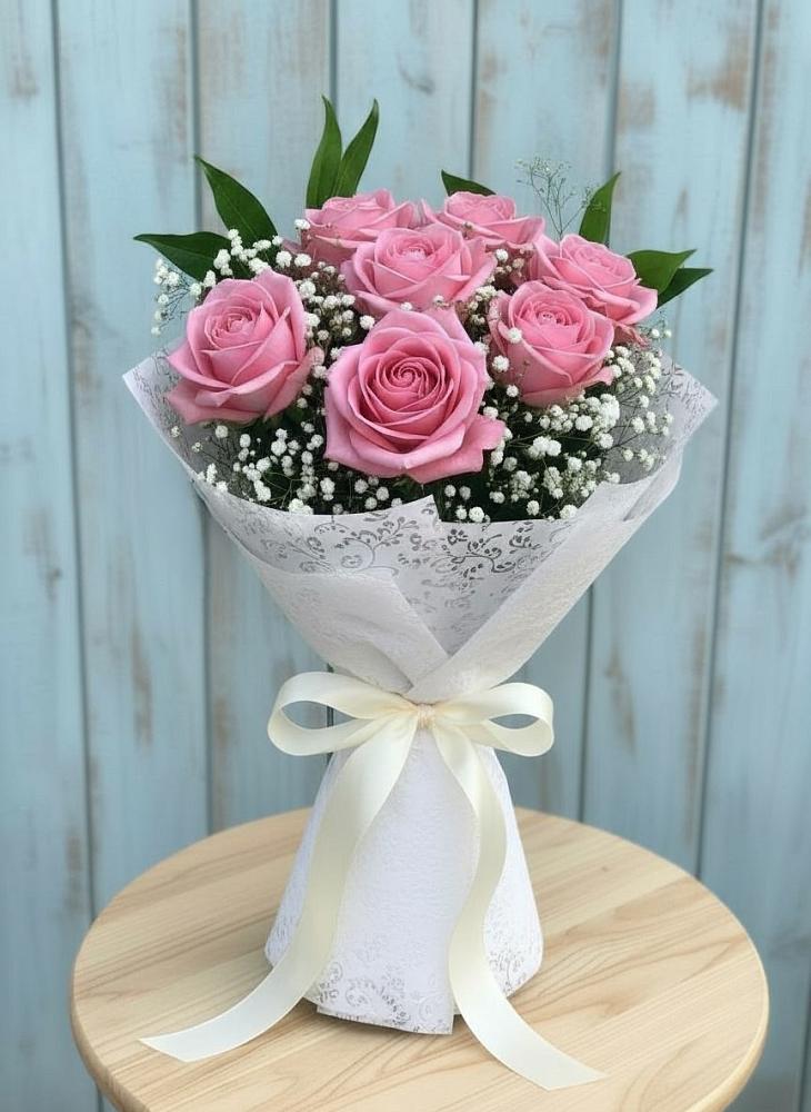 Букет цветов из: Розы в Александровске