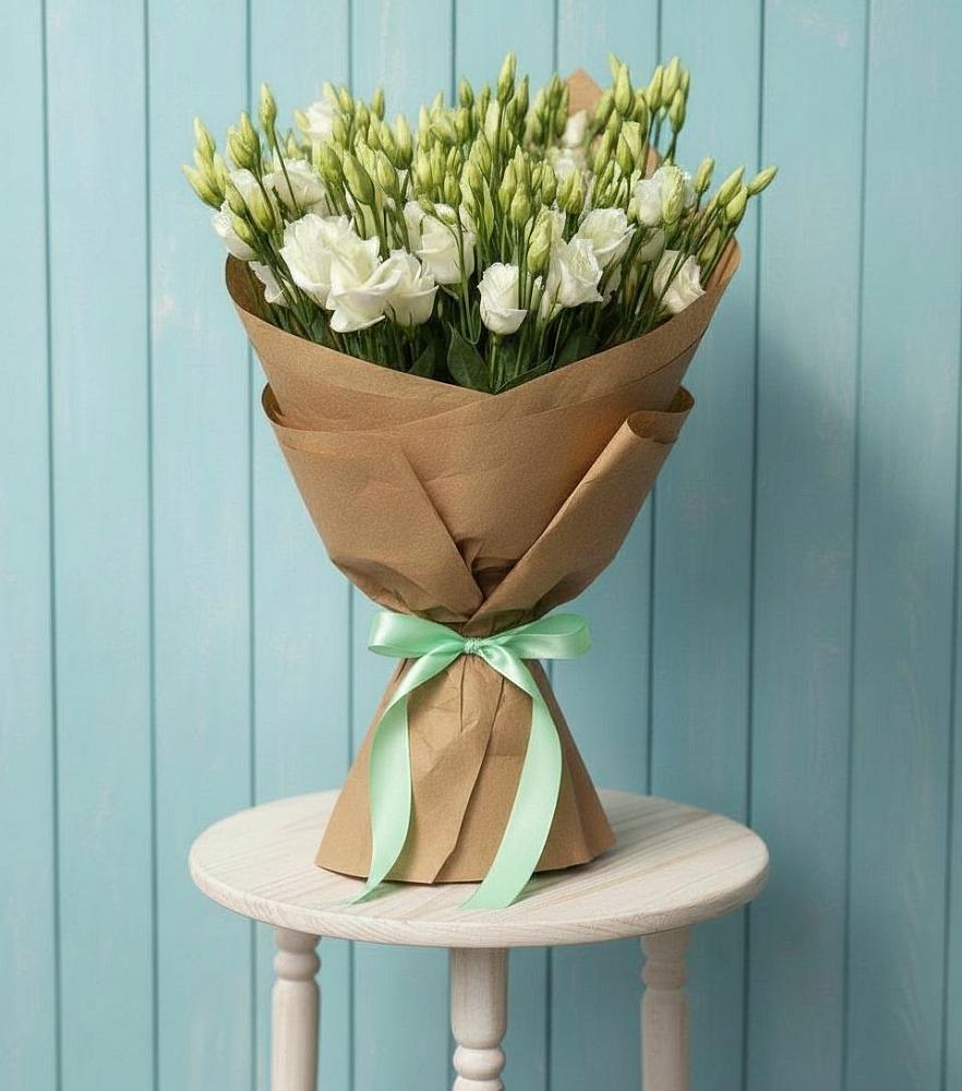 Букет цветов из: Лизиантусы в Александровске