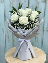 Букет цветов из:  Розы в Александровске