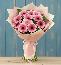 Букет цветов из:  Герберы #REPLACE_PRED# Александровске