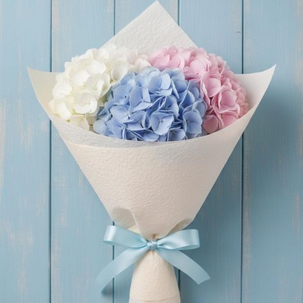 Букет цветов из: Гортензия в Александровске